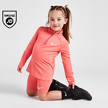 Nike Girls' Pacer 1/4 Zip/Cycle Shorts Set Children