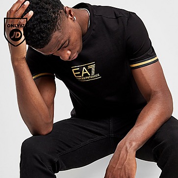 Emporio Armani EA7 Gold Logo T-Shirt