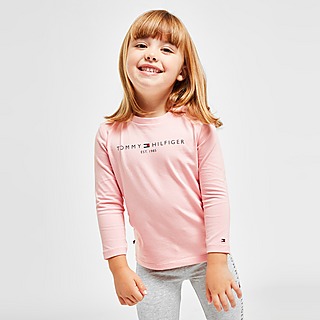 Tommy Hilfiger Girls' Essential Long Sleeve T-Shirt Infant