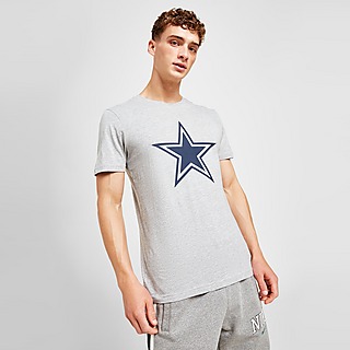 Official New Era Dallas Cowboys NFL Logo Grey T-Shirt