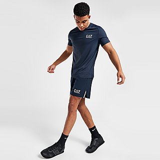 Emporio Armani EA7 Ten Eagle Woven Shorts