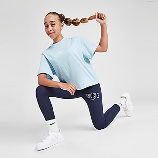 Nike Leggings Girls' Sportswear Swoosh para Júnior em Preto