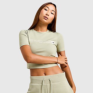 The North Face Outline Logo Slim Crop T-shirt