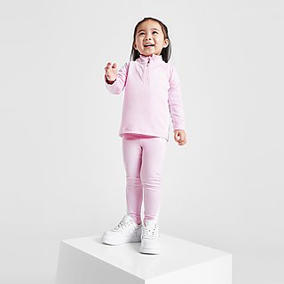 Under Armour Girls' 1/4 Zip/Leggings Tracksuit Infant