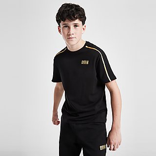 Emporio Armani EA7 Premium Gold Logo T-Shirt Junior