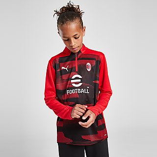 Puma AC Milan Pre Match 1/4 Zip Top Junior