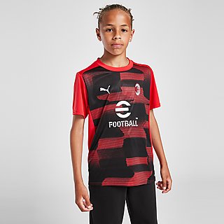 Puma AC Milan Pre Match Short Sleeve Shirt Junior