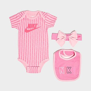 Nike Onesie Headband and Bib 3 Set