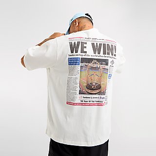 Majestic NY Yankees 'We Win' Vintage T-Shirt
