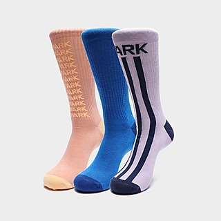 adidas Sock Crw 3pk Ivyp Pnk/blu/purp