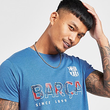 Official Team FC Barcelona Short Sleeve T-Shirt