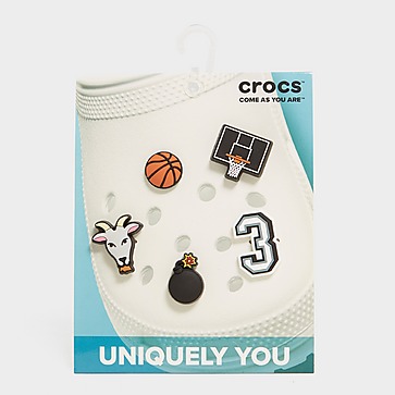 Crocs Jibbitz Charms 'Basketball Star' 5 Pack
