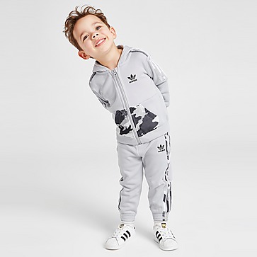 adidas Originals Camo Poly Full Zip Hooded Tracksuit Infant