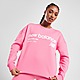 Pink New Balance Logo Crew Sweatshirt