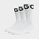 White HUGO 3-Pack Crew Socks
