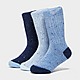 Blue Nike 3-Pack Boot Socks Children