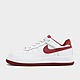 White/Red Nike Air Force 1 Children's