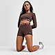 Brown Nike Pro 3 Inch Shorts