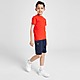 Blue Lacoste Logo Shorts Children