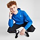 Blue adidas Originals Essential Overhead Hoodie Junior