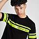 Black Emporio Armani EA7 Linear Logo T-Shirt Junior