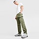Green New Balance Woven Cargo Pants