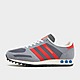 Grey/Red/Blue adidas Originals LA Trainer