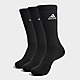Black/White adidas Crew Socks 6 Pack