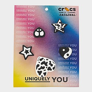 Crocs Jibbitz Charms 'Black and White' 5 Pack