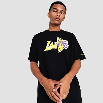 New Era Oversized Lakers Split T-Shirt