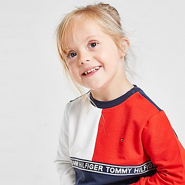 Tommy Hilfiger Girls' Flag Sweatshirt Dress Infant