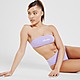 Purple Ellesse Logo Bandeau Bikini Top