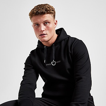 Fred Perry Central Embroidered Logo Hoodie