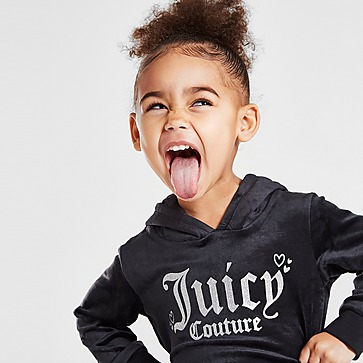 JUICY COUTURE Girls' Velour Overhead Tracksuit Infant