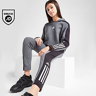adidas Girls' Badge of Sport Hoodie/Leggings Set Junior