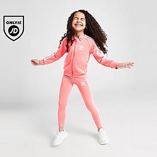 adidas Originals Girls' Tri Stripe Tracksuit Children