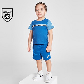 Nike Swoosh Tape T-Shirt/Shorts Set Infant