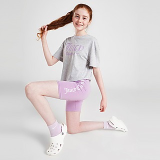 JUICY COUTURE Girls' Boxy T-Shirt & Cycle Shorts Set Junior