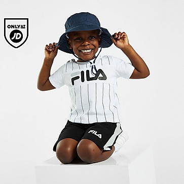 Fila Frace Pinstripe T-Shirt/Shorts Set Infant
