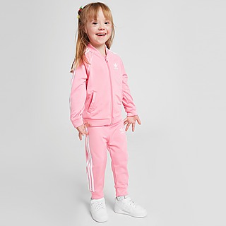 adidas Originals Girls' SS Full Zip Tracksuit Infant