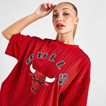 New Era NBA Chicago Bulls Pinstripe T-Shirt