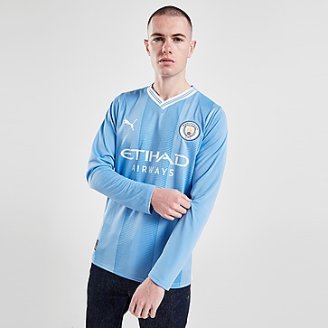 Puma Manchester City Fc 2023/24 Long Sleeve Home Shirt