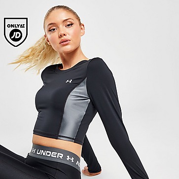 Under Armour Shine Long Sleeve Crop Top