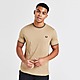 Brown Fred Perry Twin Tipped Ringer Short Sleeve T-shirt