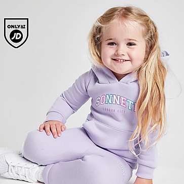 Sonneti Girls' Micro Polly Hoodie Tracksuit Infant