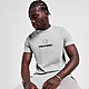 Grey Fred Perry Global Stack Logo T-Shirt