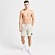 Grey Fred Perry Badge Swim Shorts