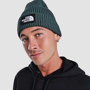 The North Face Logo Ribbed Beanie