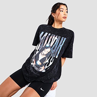 Supply & Demand Oversize Aaliyah Flame T-shirt