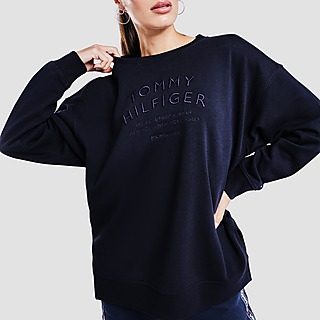 Tommy Hilfiger Oversized Logo Crew Sweatshirt